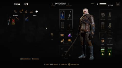 The Witcher 3: Wild Hunt | Interface In Game | Video game UI