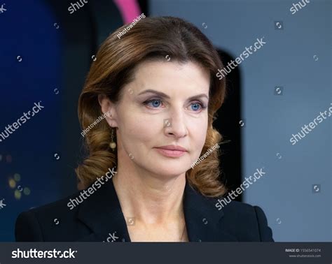 First Lady Ukraine 20142019 Maryna Poroshenko Stock Photo 1556541074 ...