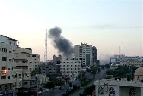 Israel air strikes hit Gaza's security headquarters and police stations