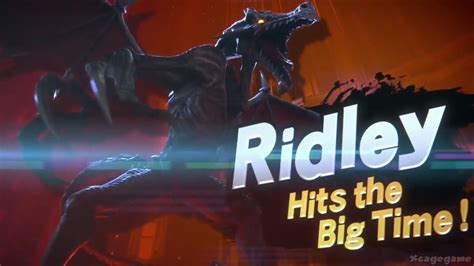 Ridley Trailer Super Smash Bros. Ultimate - E3 2018 - YouTube