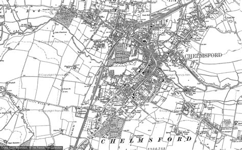 Old Maps of Chelmsford, Essex - Francis Frith