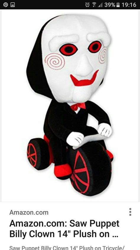 Jigsaw | Saw puppet, Puppets, Tricycle