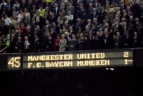 Football's greatest encounters: Manchester United 2-1 Bayern Munich, 26 ...