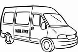 Vw Van Coloring Pages Sketch Page sketch template