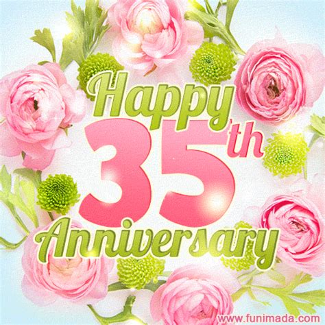 Happy 35th Anniversary GIFs | Funimada.com