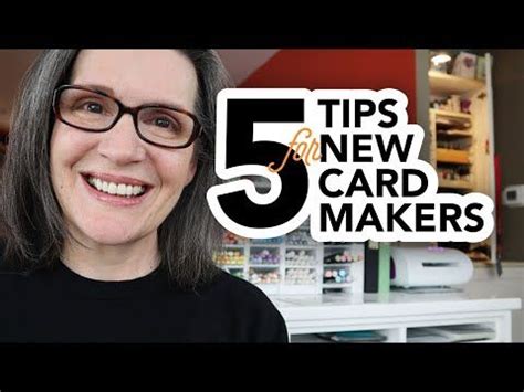 Five Tips for New Cardmakers | Card making techniques, Card making ...