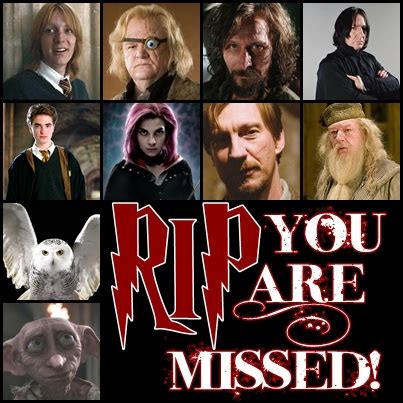 Harry Potter Deaths :SPOILERS: by MissMusicMartina on DeviantArt