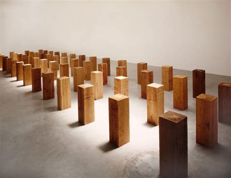 Carl Andre (b1935) is an American minimalist artist recognized for his ordered linear format and ...