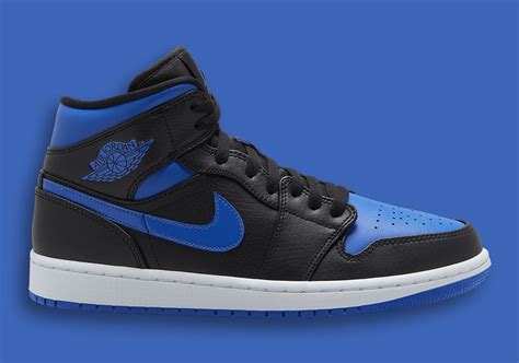 Air Jordan 1 Mid Royal Blue 554724-068 - Release Info SneakerNews.com