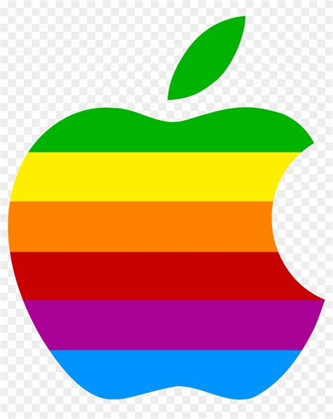 Apple Logo, Rainbow, HD Png Download - 4125x5000(#1311292) - PngFind