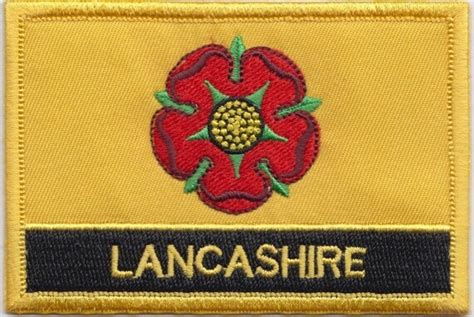 Lancashire County Flag Rectangular Embroidered Patch - Etsy