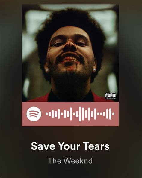 save your tears - the weeknd | Save yourself, The weeknd, Tears