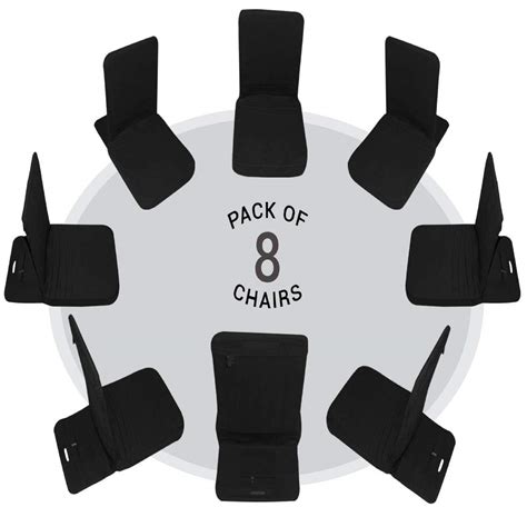 FOM (Friends of Meditation) Back Jack Meditation Chair (Black Pack of 8): Amazon.in: Home & Kitchen