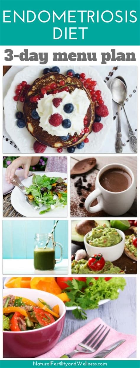 Endometriosis diet menu plan - a three day sample menu to help you ...