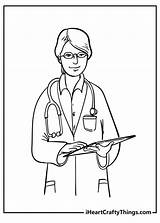 Doctor Coloring Pages 100% Free Printables sketch template