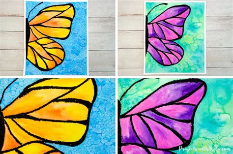 Beautiful Watercolor Butterfly Painting for Kids to Make - Projects ...