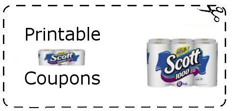 Scotts Toilet Paper Coupons | Printable Grocery Coupons