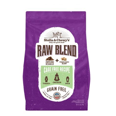 STELLA AND CHEWYS CAT RAW BLEND CAGE FREE - Paws on Chicon