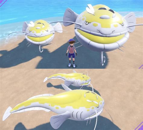 [Gen IX] XXXL vs XXXS Shiny Dondozo: Size Comparison : r/ShinyPokemon