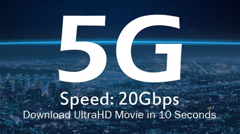 5G Mobile Networks to Offer Speed Up To 20Gbps