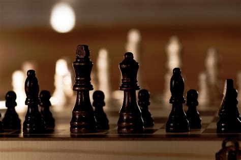 wallpaper chess, board, pieces, king, queen, game HD : Widescreen ...