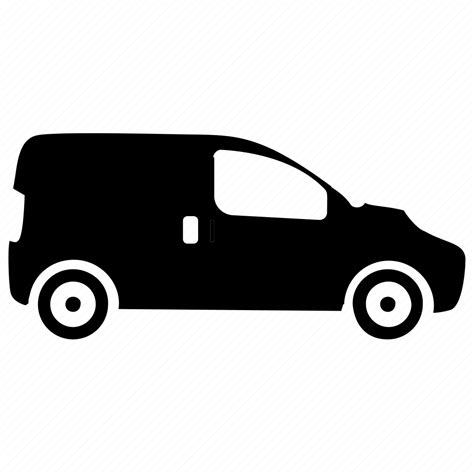 Cargo van, commercial van, commercial vehicle, delivery van, utility van icon - Download on ...