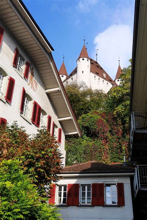 Thun Castle Lake Thun, Historical Monuments, Tourist Spots, Medieval ...