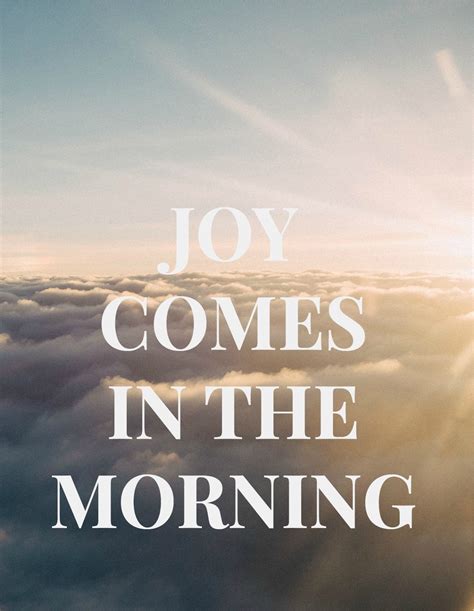 Allisa Jacobs: Joy Comes In The Morning