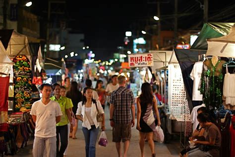 In the Sky: Hua Hin night market oct 2010