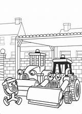 Dizzy Bob The Builder Coloring Pages sketch template