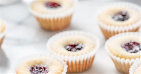 Almond Tea Cakes with Wild Blueberry Jam - Best Recipes