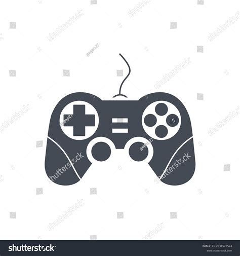 Video Game Controller Icons Symbol Vector Stock Vector (Royalty Free) 2031523574 | Shutterstock