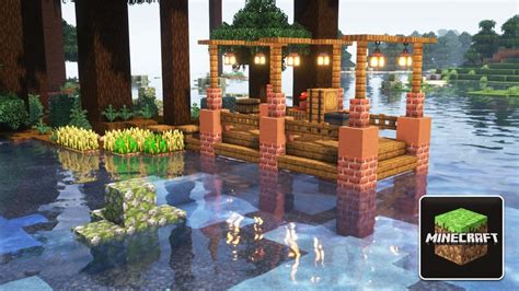 6 Epic Minecraft Dock Design Ideas 🔥 Dock is a great place to moor your boat in Minecraft ...