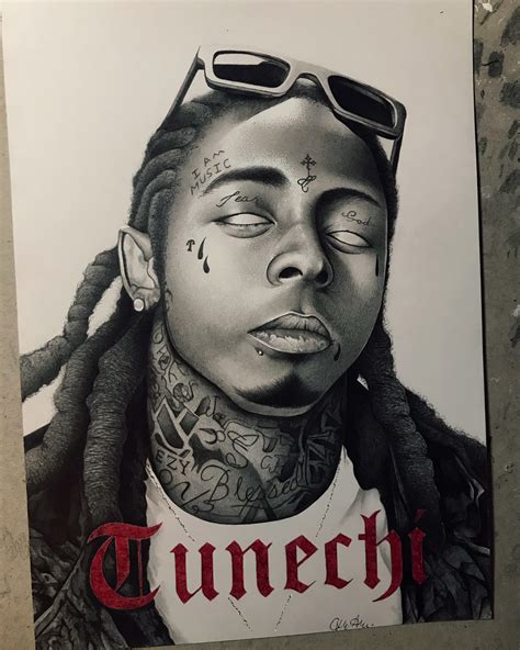 Pencil drawing of Lil Wayne done by me 🐐 : r/lilwayne