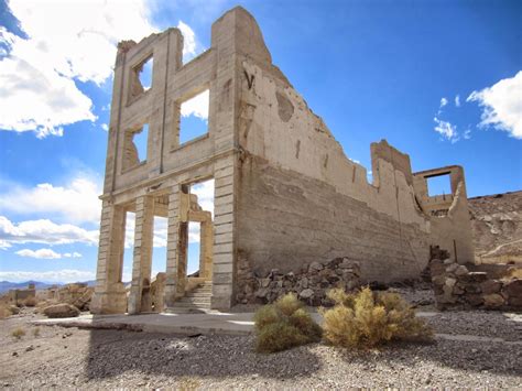 Living Our Dream: Ghost Town of Rhyolite