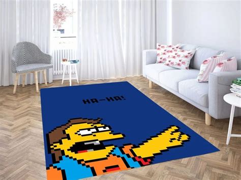 The Simpsons Pixels Carpet Living Room Rugs - Hot Sale 2023