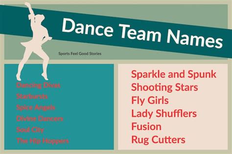 237 Fun Dance Team Names To Put Your Best Foot Forward