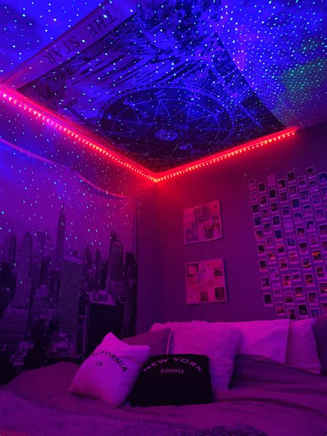 Pin by 𝔂2𝓴 𝓫𝓪𝓫𝔂 on ~my pics | Neon room, Neon bedroom, Room design bedroom