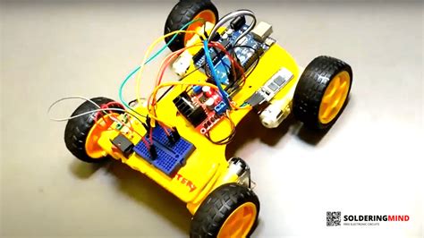 Arduino RC Car ( Control Through Bluetooth ) - Soldering Mind