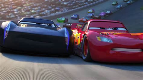 Lightening McQueen Vs. Jackson Storm in New CARS 3 "Rivalry" Trailer | Cars movie, Disney cars ...