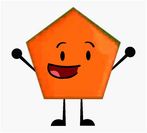 Orange Pentagon Shape Battle - Pentagon Shapes Clip Art, HD Png ...