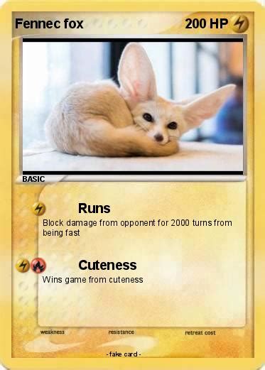 Pokémon Fennec fox 44 44 - Runs - My Pokemon Card