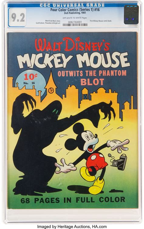 The First Mickey Mouse Comic Appearance Is Up For Auction Right Now