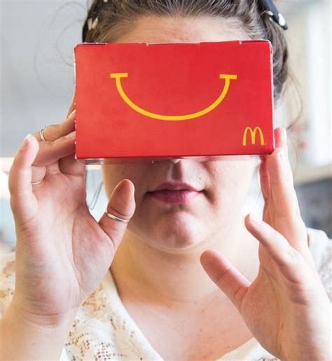 Hands on with McDonald's Happy Meal VR headset -- and we're lovin' it | Happy meal mcdonalds ...