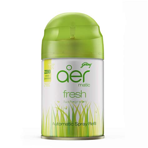 Godrej aer Automatic Air Freshener Refill – Fresh Lush Green – Super ...