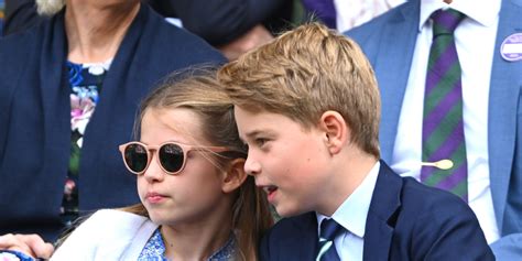 Princess Charlotte and Prince George at Wimbledon 2023 | POPSUGAR Celebrity