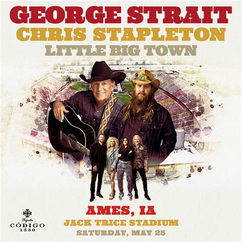 George Strait Tour 2024: Live in Ames with Chris Stapleton