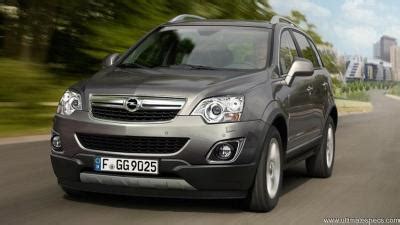 Opel Antara 2.0 CDTI specs, dimensions