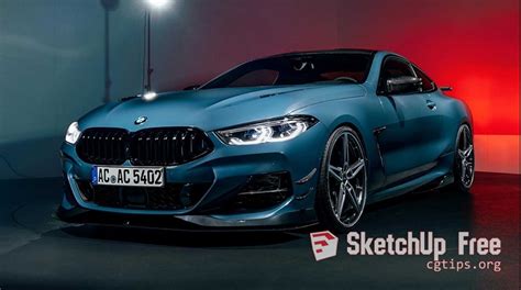 2173 BMW8 Car Sketchup Model By Den Nguyen Free Download