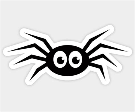 Cute spider by mhea | Cute stickers, Spider drawing simple cute ...